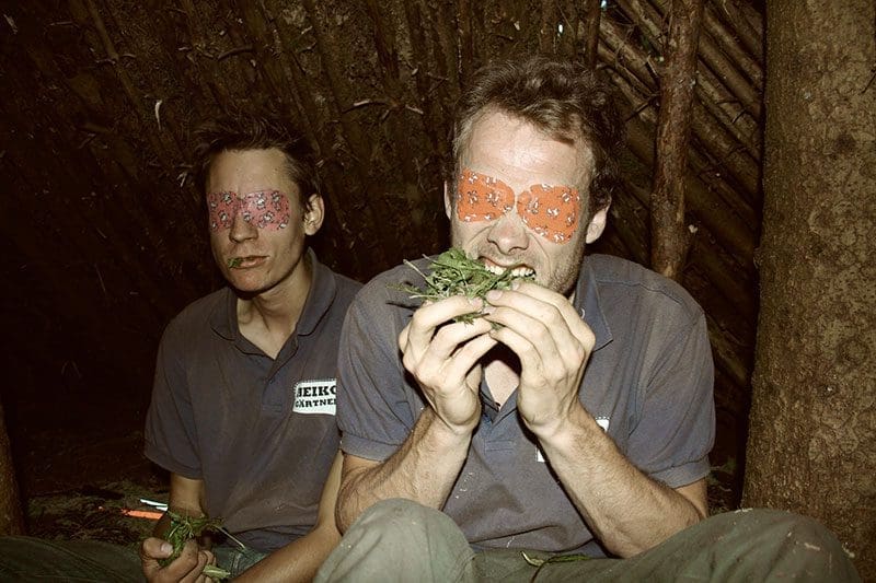 Blind im Wald zurecht zu kommen ist die größte Herausforderung