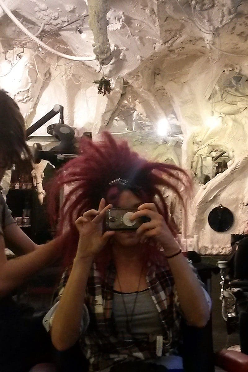 Erstellung der Dreadlocks eins