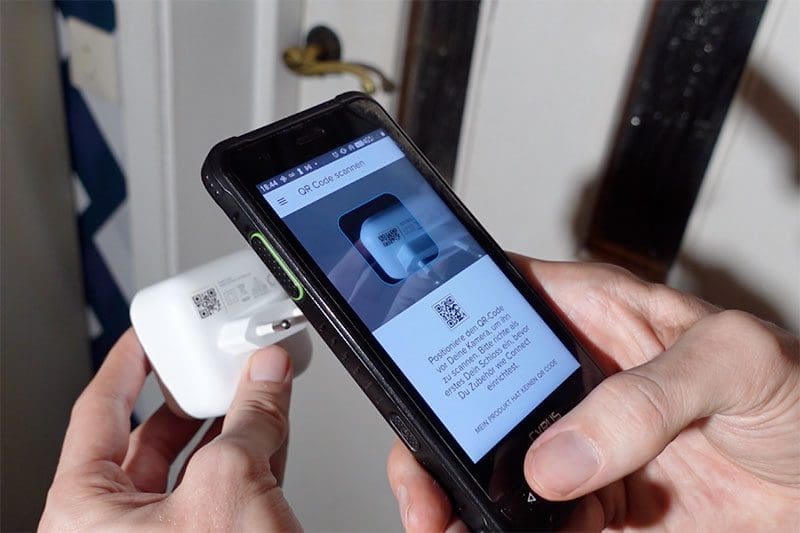 Yale Connect QR-Code einscannen
